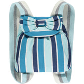 A'Dee Girls Blue Stripe Rucksack Bag